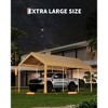 COZONY Heavy Duty Carport with 8 Legs, Portable Garage Shelter with All-Season Tarp for Car Truck and SUV - 4 of 4
