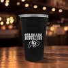 NCAA Colorado Buffaloes Tailgater Tumbler - 22oz: Stainless Steel Drinkware, Acrylic Lid - 3 of 3
