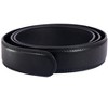 INSPIRE CHIC Men's PU Buckleless Ratchet Waist Belt 35mm Wide - 2 of 4