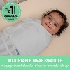 SwaddleMe by Ingenuity All Season Swaddle Wrap - Tiny Tiles - 2 of 4