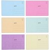 Paper Junkie 48 Pack 6 Assorted Colors Mailable Postcards 6" x 4" for Mailing Invitation Holiday Post Cards - 2 of 4