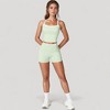 Anna-Kaci Active Women's High Waist Athletic Shorts with Stretch Fabric and Contour Fit Waistband - 4 of 4