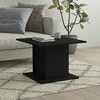 vidaXL Black Coffee Table 55,5x55,5x40 cm Particleboard - 2 of 4