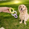 Alilang Dog Chew Toy TPR Material Rings Set of Three Durable Tug-of-war Interactive Toy - 2 of 4