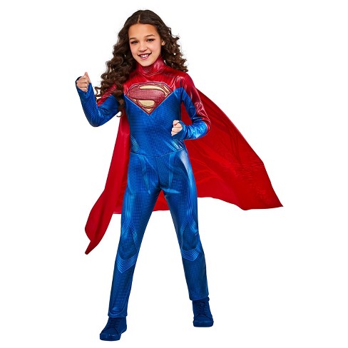 The Flash Supergirl Kids Costume Medium