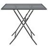 vidaXL Garden Dining Set Anthracite Expanded metal mesh - 4 of 4