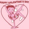 Junior's Women Betty Boop Happy Galentine's Day T-Shirt - 2 of 4