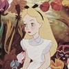 Disney Alice in Wonderland, "Alice in the Garden" Woven Tapestry Throw Blanket, 48" x 60" - 3 of 4