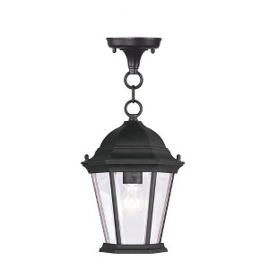 Livex Lighting Hamilton 1 - Light Post Light in  Black - 1 of 4