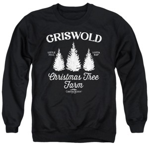 Men's National Lampoon'S Christmas Vacation Griswold Christmas Tree Crewneck Sweatshirt - 1 of 4