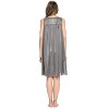 Casual Nights Women's Tricot Sheer Lace Sleeveless Nightgown - 2 of 4