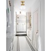 Elegant Lighting Lyle 1 light Brass and Clear seeded glass Flush mount - 2 of 4