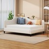 GDFStudio Gene Full Size L-Shaped Linen Daybed with Solid Wood Legs - 2 of 4