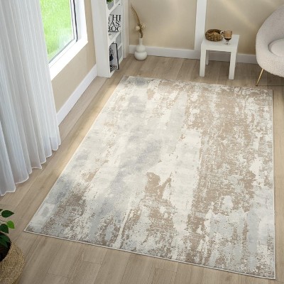 Luxe Weavers Modern Abstract Distressed Indoor Area Rug