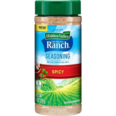 Hidden Valley Spicy Ranch Seasoning - 8oz : Target