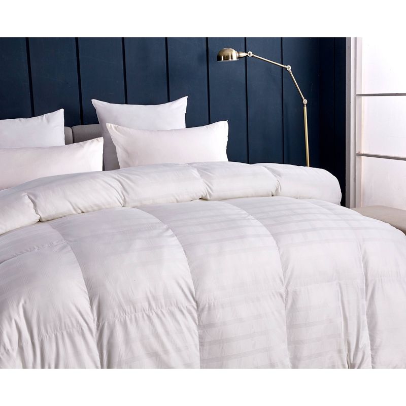 600 Thread Count Duraloft Down Alternative Comforter White - Blue Ridge Home Fashions , 3 of 8