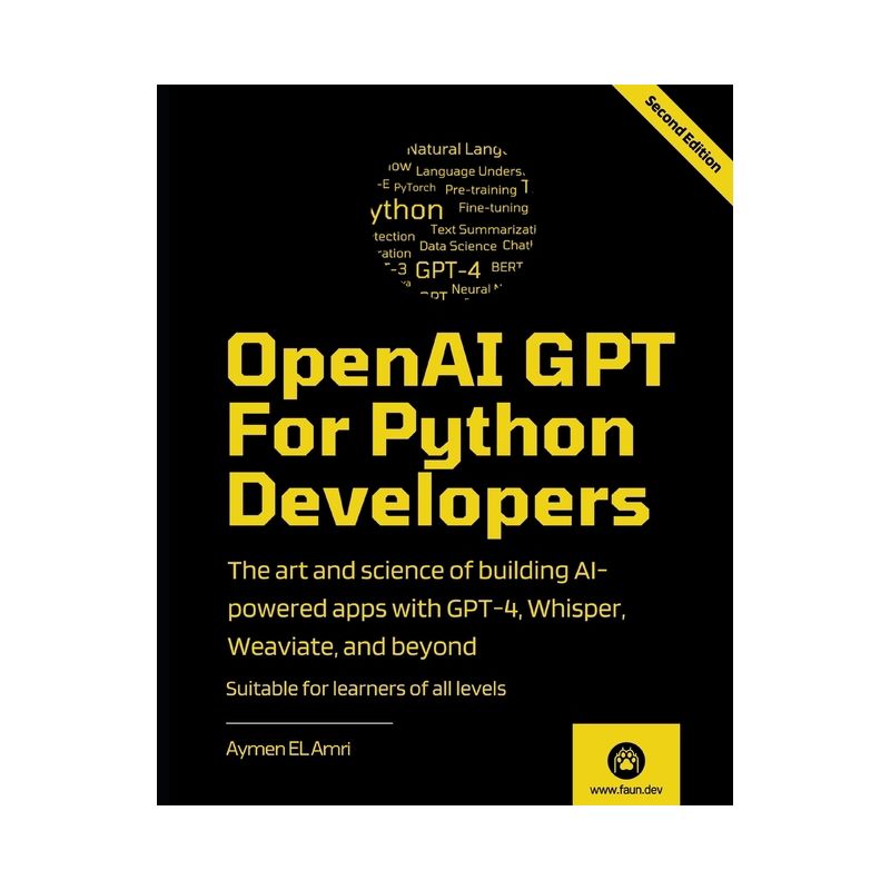 OpenAI GPT For Python Developers - 2nd Edition - by  Aymen El Amri (Paperback), 1 of 2