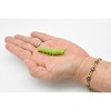 Collectible Wildlife Gifts | Caterpillar, Green, Realistic Figure, Model, Replica, Kids Educational Gift   2 1/4"    F1664 B74 - 2 of 4