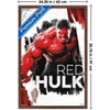 Trends International Marvel Captain America: Brave New World - Red Hulk Framed Wall Poster Prints - 3 of 4