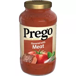 Prego Pasta Sauce Italian Tomato Sauce with Meat - 24oz