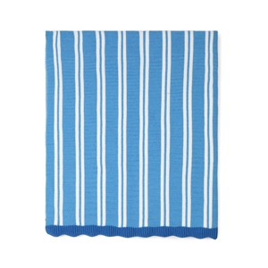 Amelie Home Striped Chenille Throw Blanket - 1 of 4