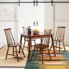 Varda Manual Extension Dining Table - Walnut - Safavieh - 3 of 4