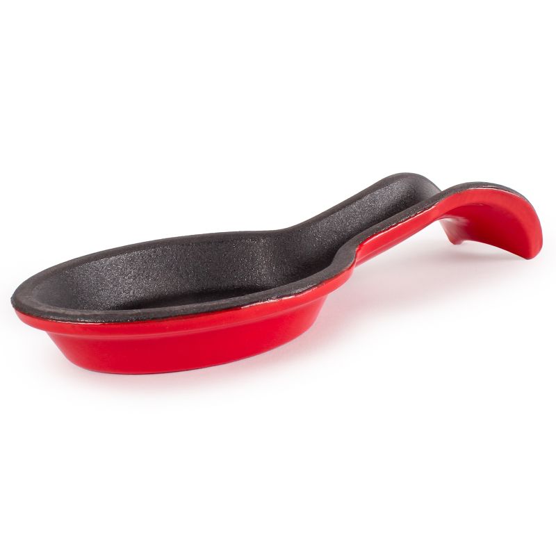 BergHOFF Cast Iron Spoon Rest 7.5" Red, 2 of 6