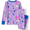 Lands' End Kids Pattern Snug Fit Pajama Set - 2 of 3