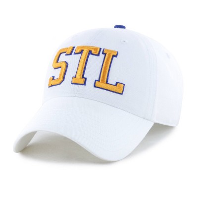NHL St. Louis Blues Adult White Clique Hat