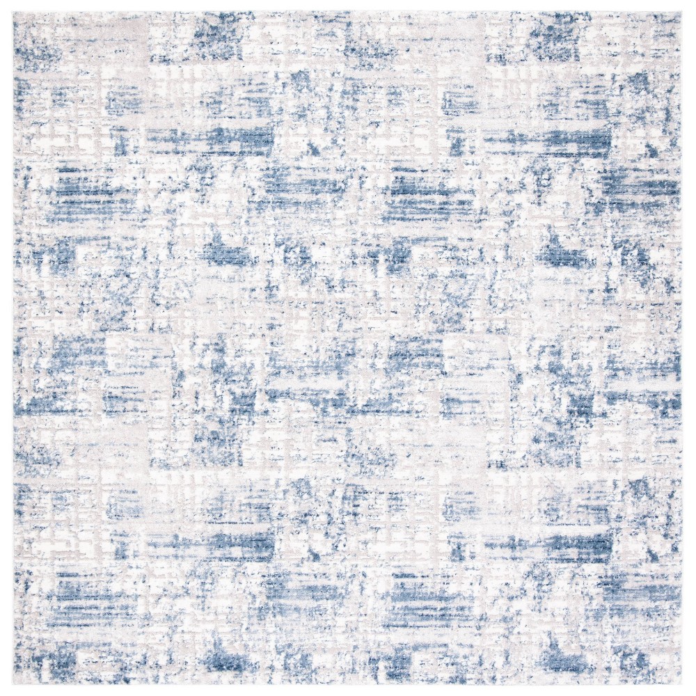 6'7in Square Pilar Rug Blue/Gray - Safavieh