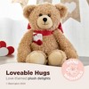 Bearington Harry Heartstrings The Valentine's Day Bear, 16 Inch Teddy Bear Stuffed Animal - 3 of 4