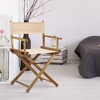 Director's Chair Canvas Flora Home - 4 of 4