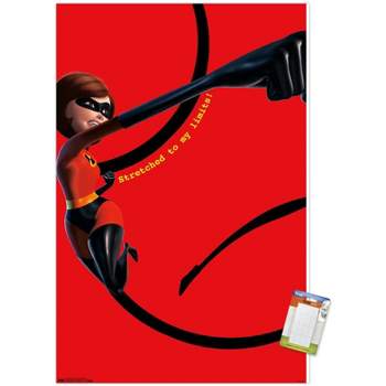 Trends International Disney Pixar The Incredibles 2 - Mrs. Incredible Unframed Wall Poster Prints