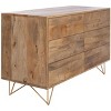 Marigold 6 Drawer Mid-Centry Dresser - SFV5710 - Safavieh Couture - 3 of 4