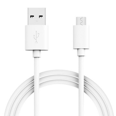 Micro USB Data Cable 3FT, White