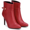 Allegra K Women's Pointed Toe Buckle Strap Stiletto Heels Ankle Boots - 2 of 3