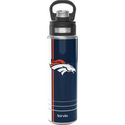 NFL Denver Broncos Final Score Stainless Steel Wide Mouth Water Bottle - 24oz
