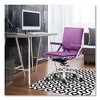 deflecto FashionMat Chair Mat, Rectangular, 35 x 40, Diamonds - 4 of 4