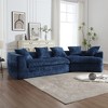TiramisuBest Boucle Sofa 3 Seater for Living Room Oversized Comfy Sofa for Apartment - 2 of 4