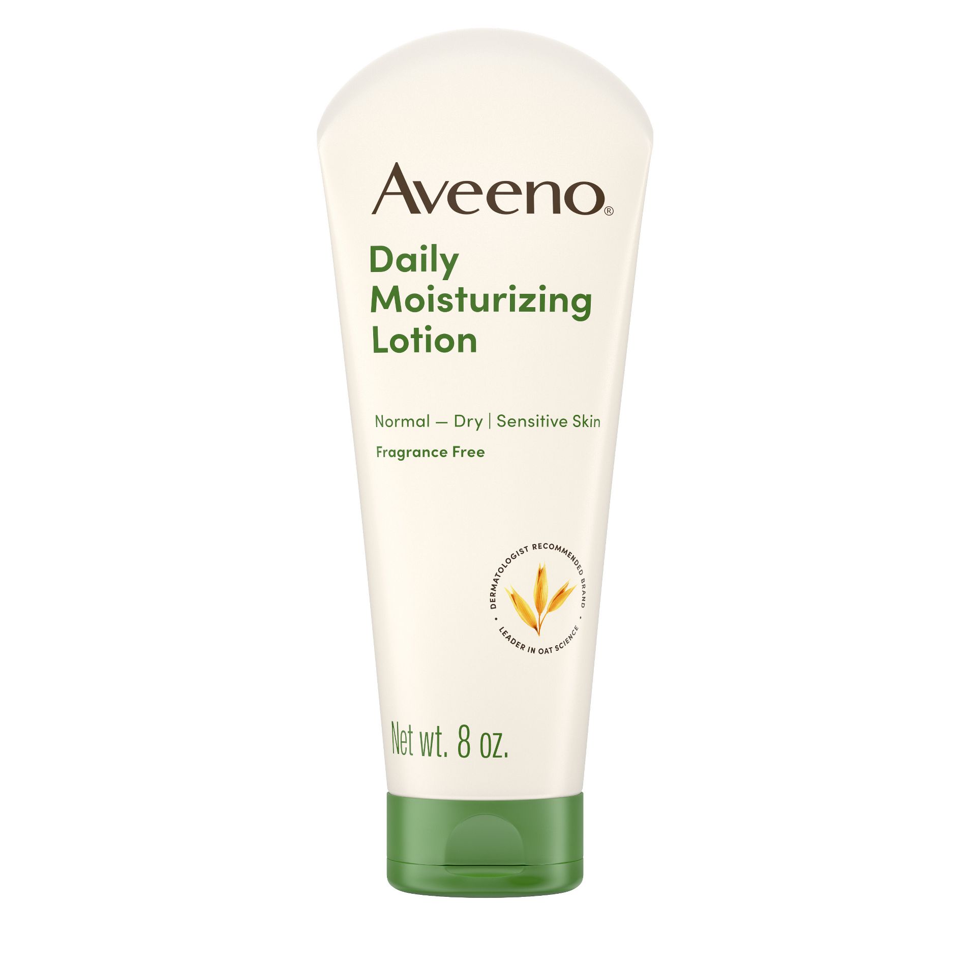 Aveeno Daily Moisturizing Lotion For Dry Skin with Soothing Oats and Rich Emollients, Fragrance Free