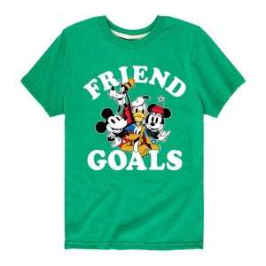 Girls' - Disney - Friend Goals Short Sleeve Graphic T-Shirt - 1 of 4