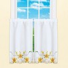 Collections Etc Sunflower Border Curtains - image 2 of 3