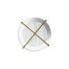 Signature Design by Ashley Contemporary Wynora End Table  White/Gold - 3 of 3