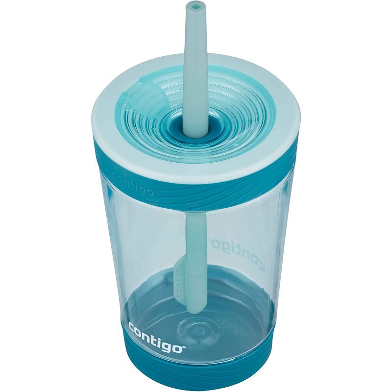 Contigo 14 oz. Kid's Spill-Proof Tritan Plastic Tumbler with Straw, 2 of 3