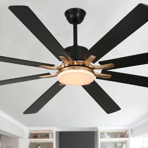 Bella Depot 72" Modern Ceiling Fan with Dimmable Light and Remote - 1 of 4