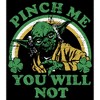 Boy's Star Wars Yoda St. Patrick's Day Pinch Me You Will Not Pull Over Hoodie - 2 of 4