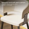 Luck Live Modern Outdoor Chairs 2-Piece Set/Soft Cushions & Sturdy Steel Base - 4 of 4