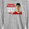 Boys' - Ferris Bueller's Day Off - Ferris My Hero Long Sleeve Graphic T-Shirt - 2 of 4