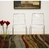 Lino Transparent Acrylic Dining Chair - Clear (Set Of 2) - Baxton Studio - image 2 of 4