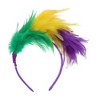 Unique Bargains Women's Color Matching Feathers Headband 1 Pc - 3 of 4